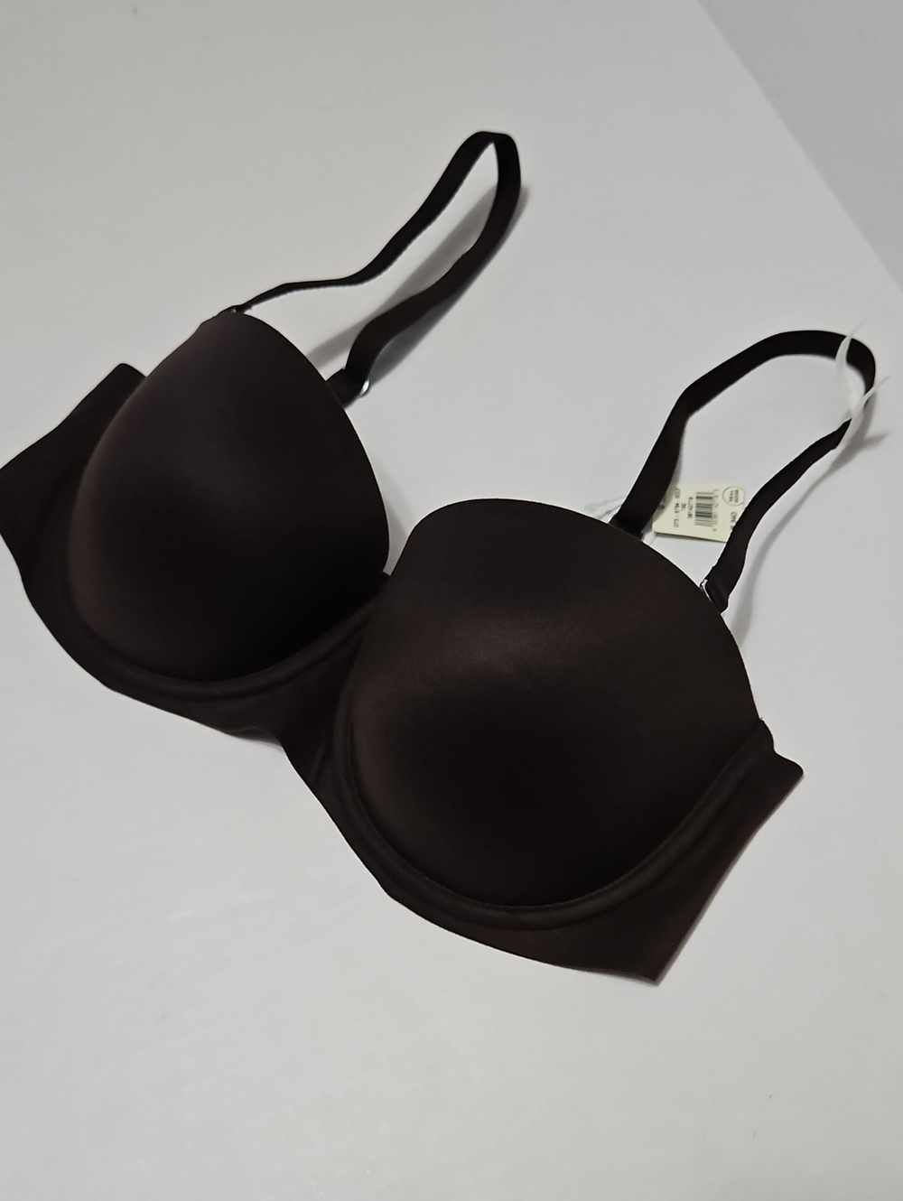 Aerie Strap/less Black Seamless Molded T-Shirt Bra Size 34D
